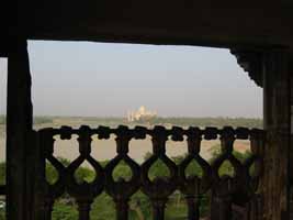 Last view of the Taj